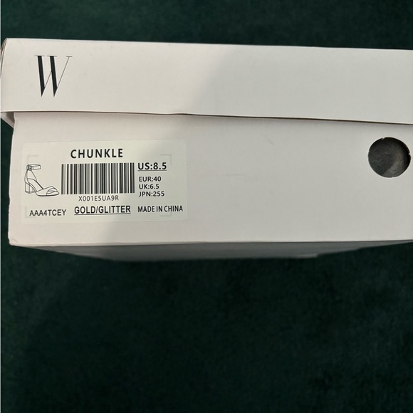 Like New DREAM PAIRS Women's Chunkle Low Heel Pump Sandals - Picture 4 of 9